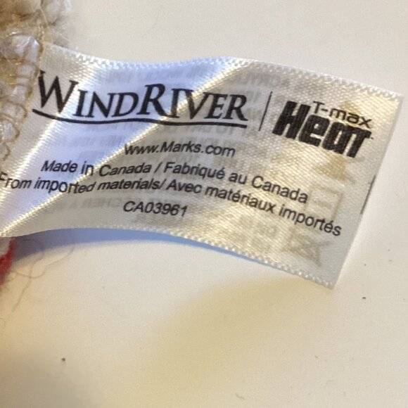 WindRiver Matching Knitted Beanie Hat + Gloves Set T-Max Heat Wool Alpaca Blend - Picture 7 of 8